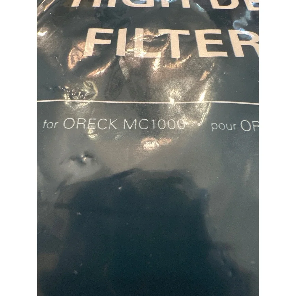 Oreck High Density Filter Bags MC1000 Canister Models 11 in Pack vacuum part